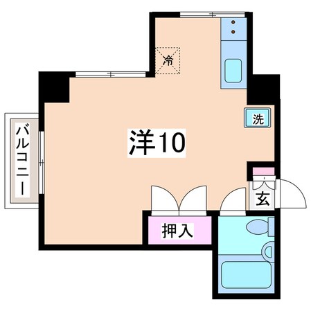 信興ハイツ旭町の物件間取画像